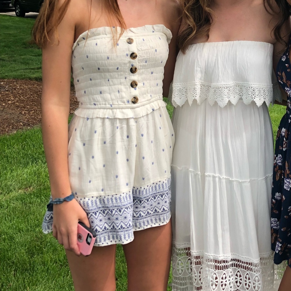 Strapless romper - Picture 4 of 4